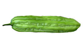 <b>Bitter Melon</b><br />Vitamins C, B's, phosphorous and iron<br />Contains active compounds said to stabilize blood sugar